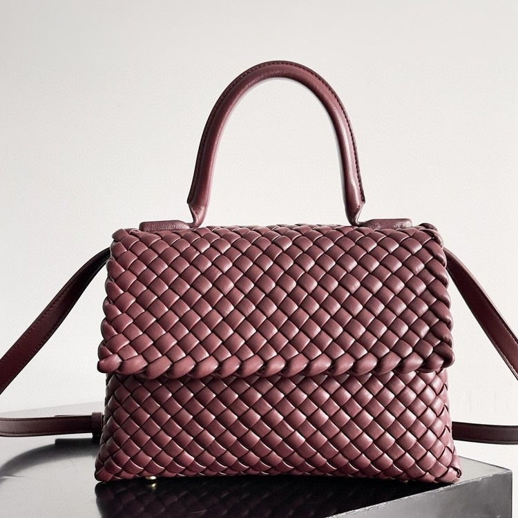 보테가 베네타 패티 탑 핸들 백